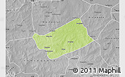 Physical Map of MPessoba, desaturated