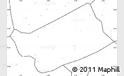 Blank Simple Map of MPessoba, no labels