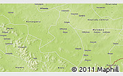 Physical 3D Map of Zangasso