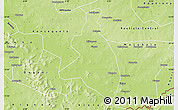 Physical Map of Zangasso