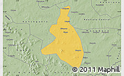Savanna Style Map of Zangasso