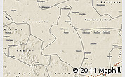 Shaded Relief Map of Zangasso