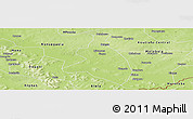 Physical Panoramic Map of Zangasso
