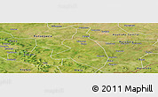 Satellite Panoramic Map of Zangasso