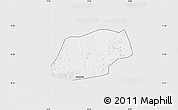 Silver Style Map of Kangare, single color outside