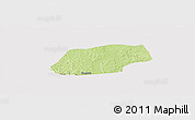 Physical Panoramic Map of Kangare, cropped outside