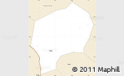 Classic Style Simple Map of Yanfolila-Central