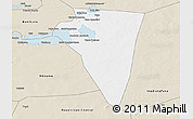 Classic Style 3D Map of Bambara-Maoude