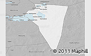 Gray 3D Map of Bambara-Maoude