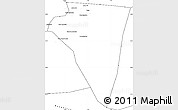 Blank Simple Map of Bambara-Maoude