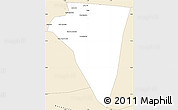 Classic Style Simple Map of Bambara-Maoude