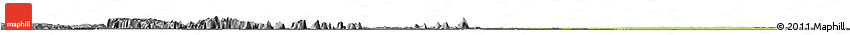Physical Horizon Map of Gourma-Rharous, darken, desaturated
