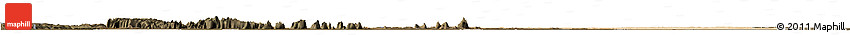 Satellite Horizon Map of Gourma-Rharous, darken