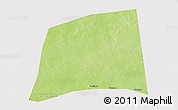 Physical 3D Map of Inadiatafane, cropped outside