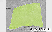 Physical 3D Map of Inadiatafane, desaturated