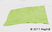 Physical Panoramic Map of Inadiatafane, cropped outside