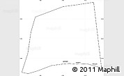 Blank Simple Map of Inadiatafane, cropped outside