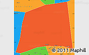 Political Simple Map of Inadiatafane
