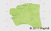 Physical Map of Gourma-Rharous, cropped outside