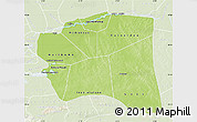 Physical Map of Gourma-Rharous, lighten