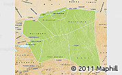 Physical Map of Gourma-Rharous, satellite outside