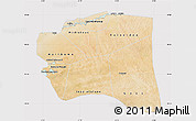 Satellite Map of Gourma-Rharous, cropped outside