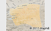 Satellite Map of Gourma-Rharous, semi-desaturated