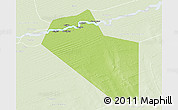 Physical 3D Map of Modiakoye, lighten