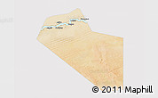 Satellite 3D Map of Modiakoye, cropped outside