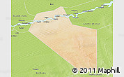 Satellite 3D Map of Modiakoye, physical outside