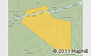 Savanna Style 3D Map of Modiakoye