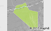 Physical Map of Modiakoye, desaturated