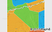 Political Map of Modiakoye