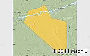 Savanna Style Map of Modiakoye
