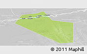 Physical Panoramic Map of Modiakoye, lighten, desaturated