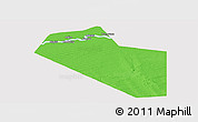 Political Panoramic Map of Modiakoye, cropped outside