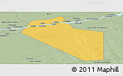 Savanna Style Panoramic Map of Modiakoye