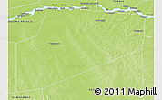 Physical 3D Map of Ouinerden