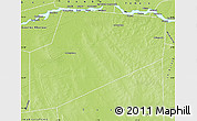 Physical Map of Ouinerden