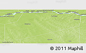 Physical Panoramic Map of Ouinerden