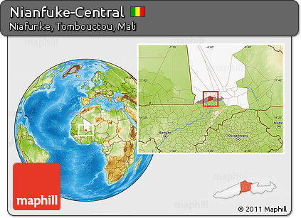 Physical Location Map of Nianfuke-Central, highlighted parent region, highlighted grandparent region