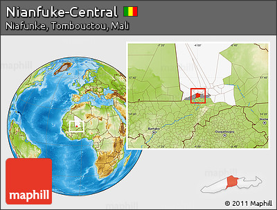 Physical Location Map of Nianfuke-Central, highlighted parent region, highlighted grandparent region