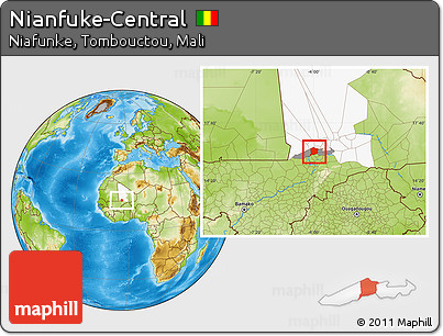 Physical Location Map of Nianfuke-Central, highlighted parent region, highlighted grandparent region