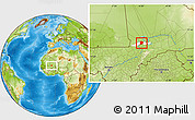 Physical Location Map of Nianfuke-Central, highlighted parent region