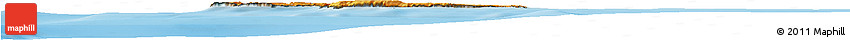 Political Horizon Map of Malta, satellite outside, bathymetry sea