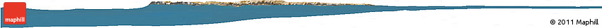 Satellite Horizon Map of Malta, lighten, semi-desaturated, land only