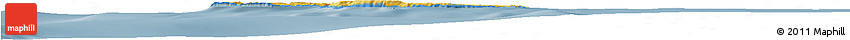 Savanna Style Horizon Map of Malta, single color outside