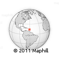 Outline Map of Le Marin