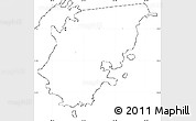 Blank Simple Map of Sainte-Anne