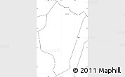 Blank Simple Map of Le Lorrain
